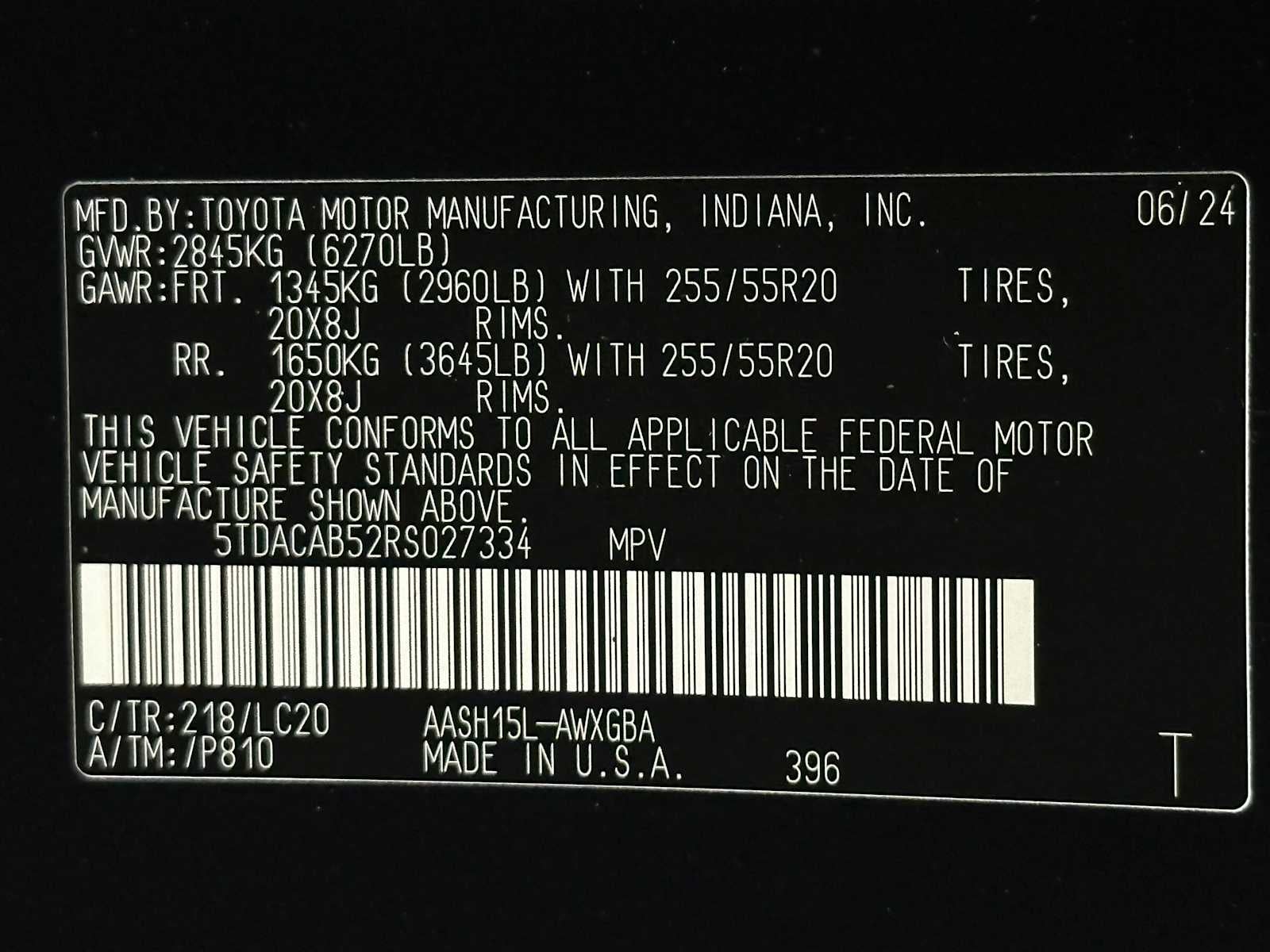 2024 Toyota Grand Highlander Hybrid Limited