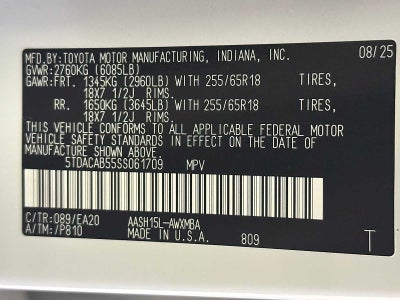 2025 Toyota Grand Highlander Hybrid XLE