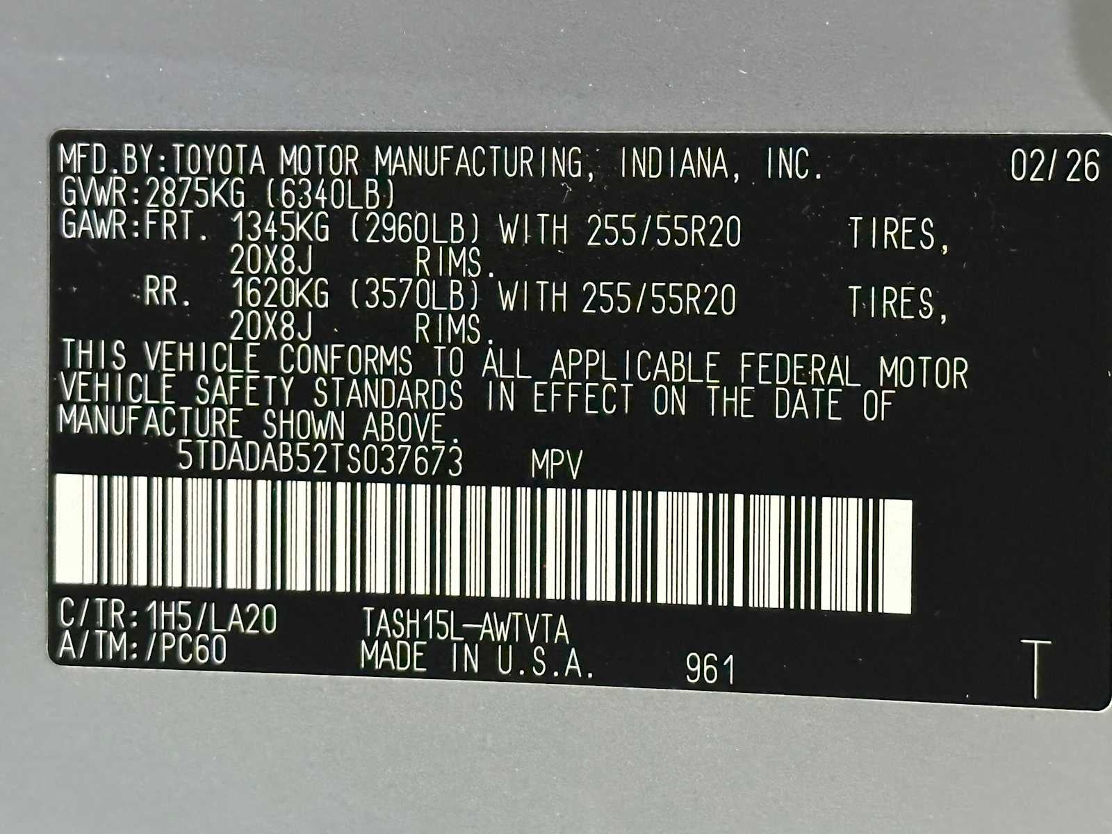 2026 Toyota Grand Highlander Hybrid MAX Limited