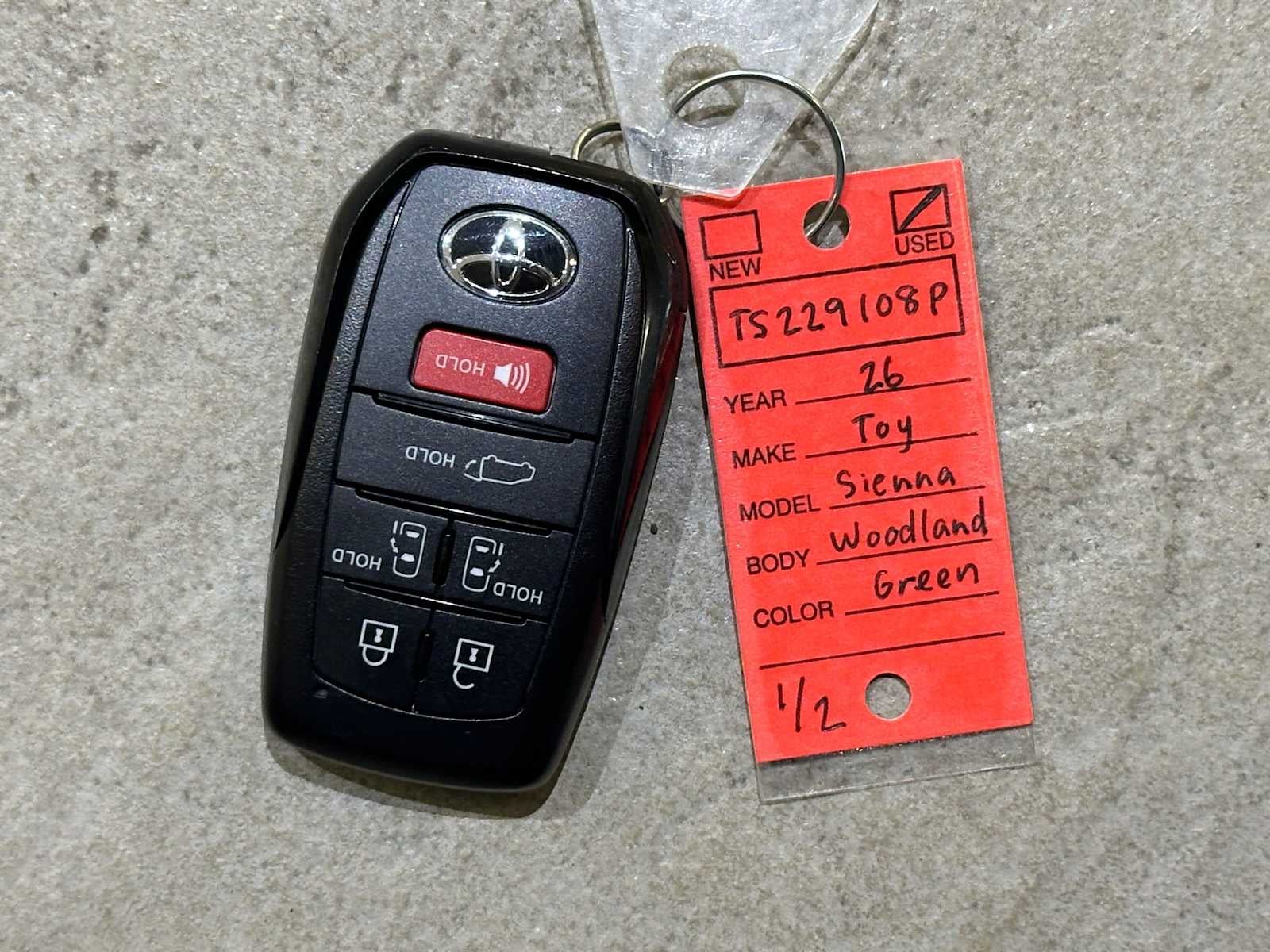 2026 Toyota Sienna Woodland Edition