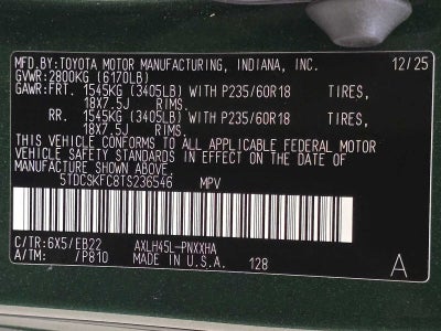 2026 Toyota Sienna Woodland Edition