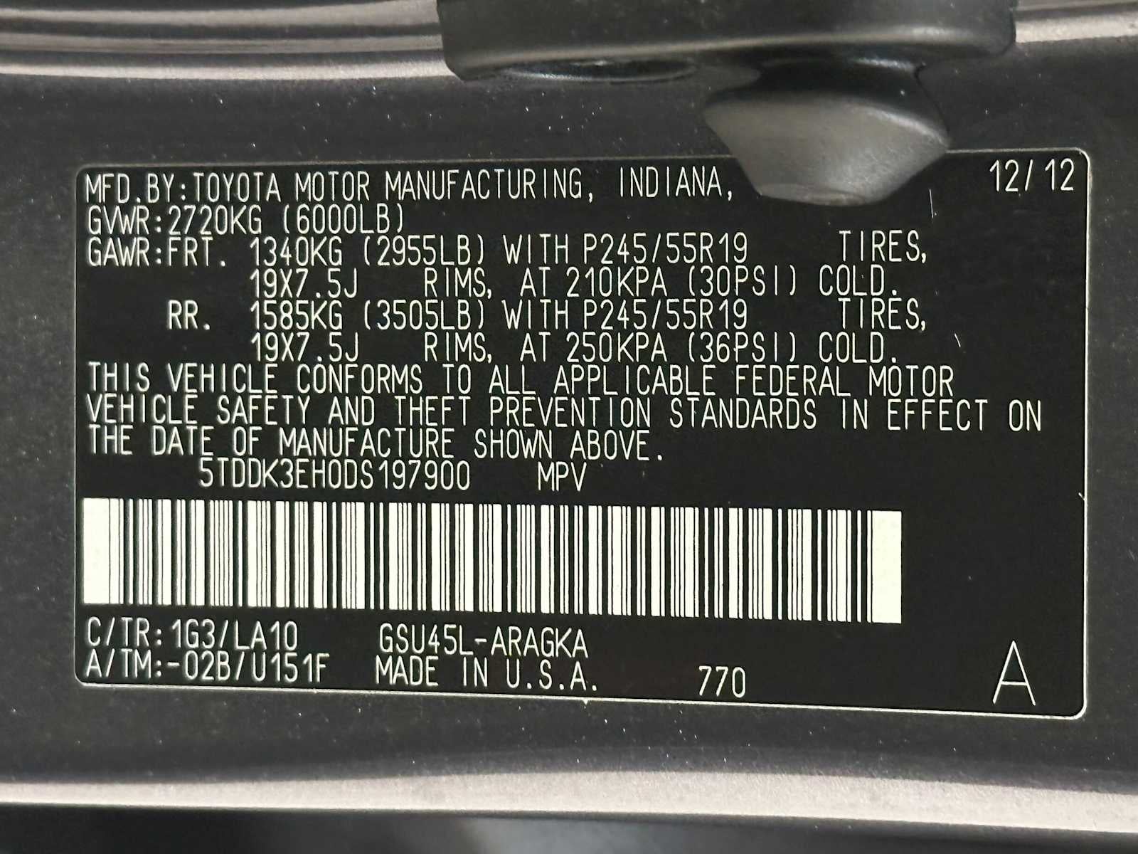 2013 Toyota Highlander Limited