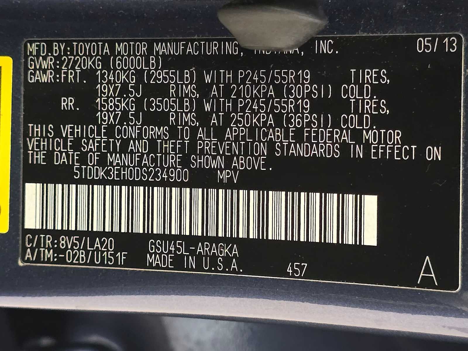 2013 Toyota Highlander Limited