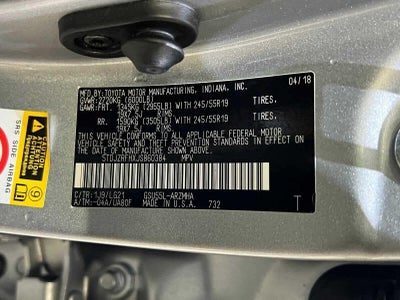 2018 Toyota Highlander SE