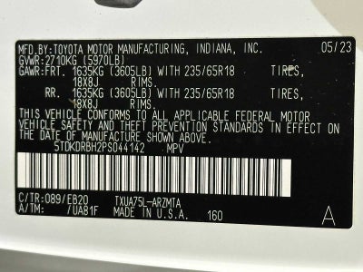 2023 Toyota Highlander XLE