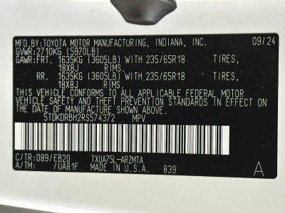 2024 Toyota Highlander XLE