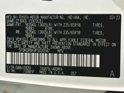 2023 Toyota Highlander XLE