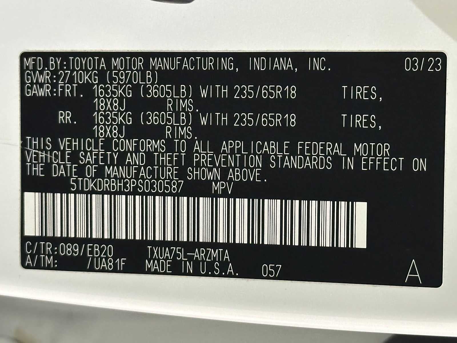 2023 Toyota Highlander XLE