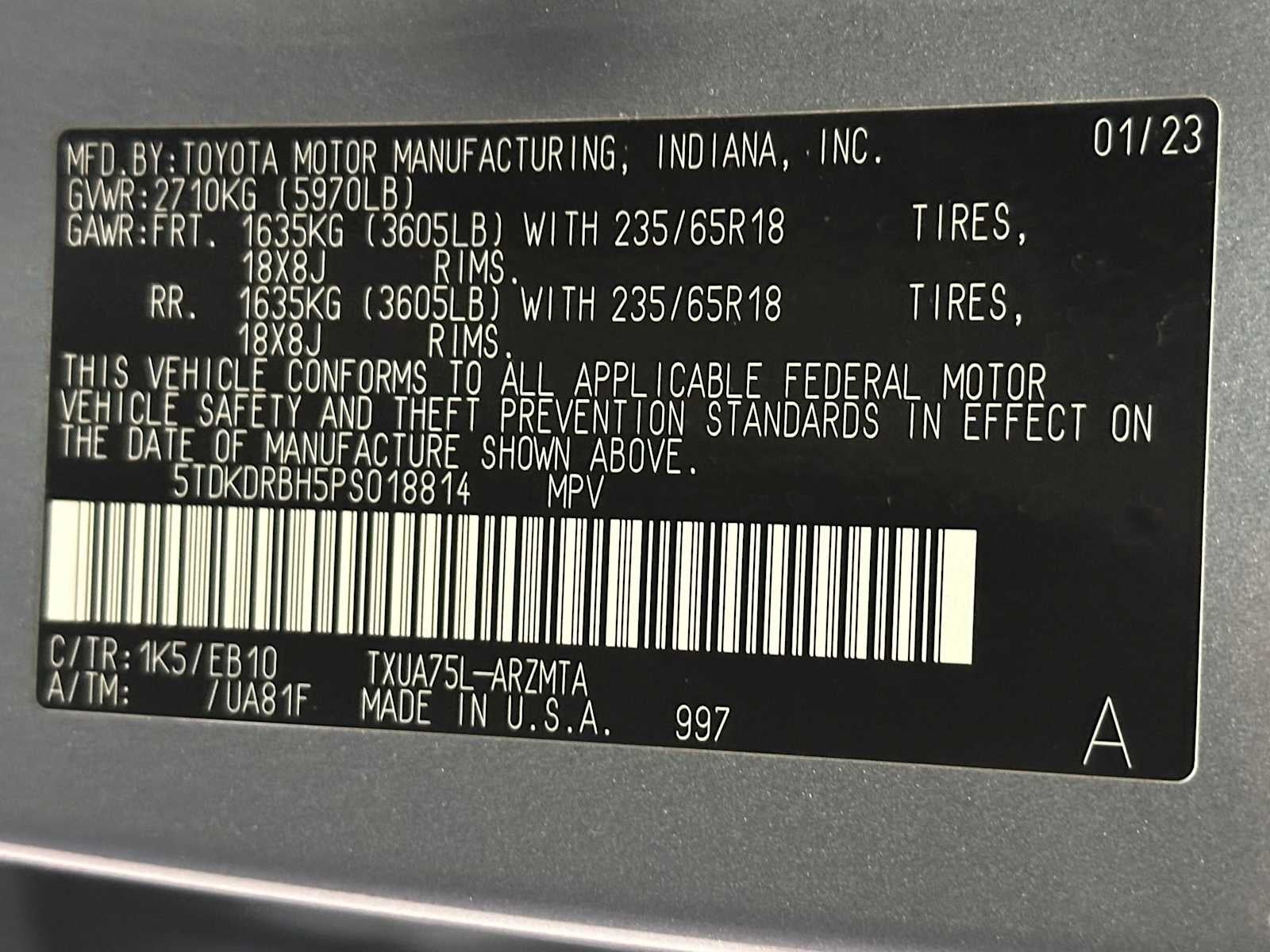 2023 Toyota Highlander XLE