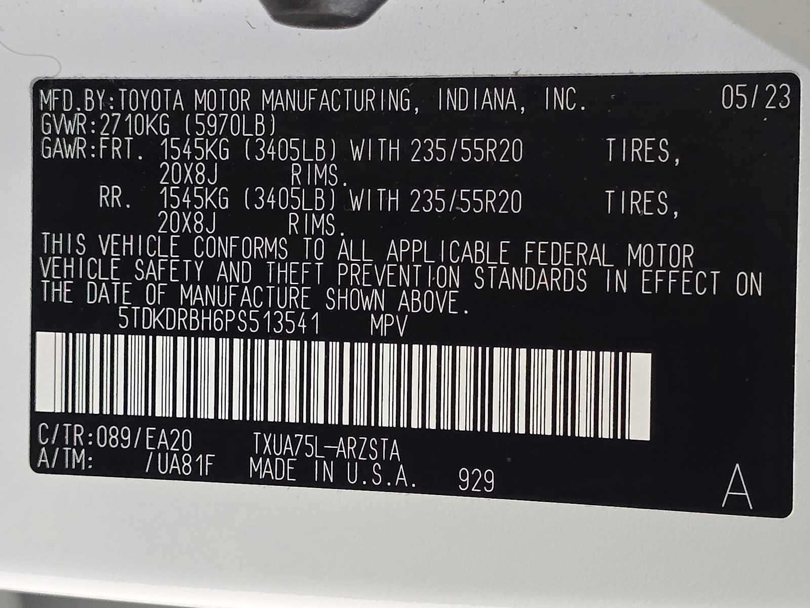2023 Toyota Highlander XSE