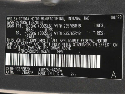 2023 Toyota Highlander XLE