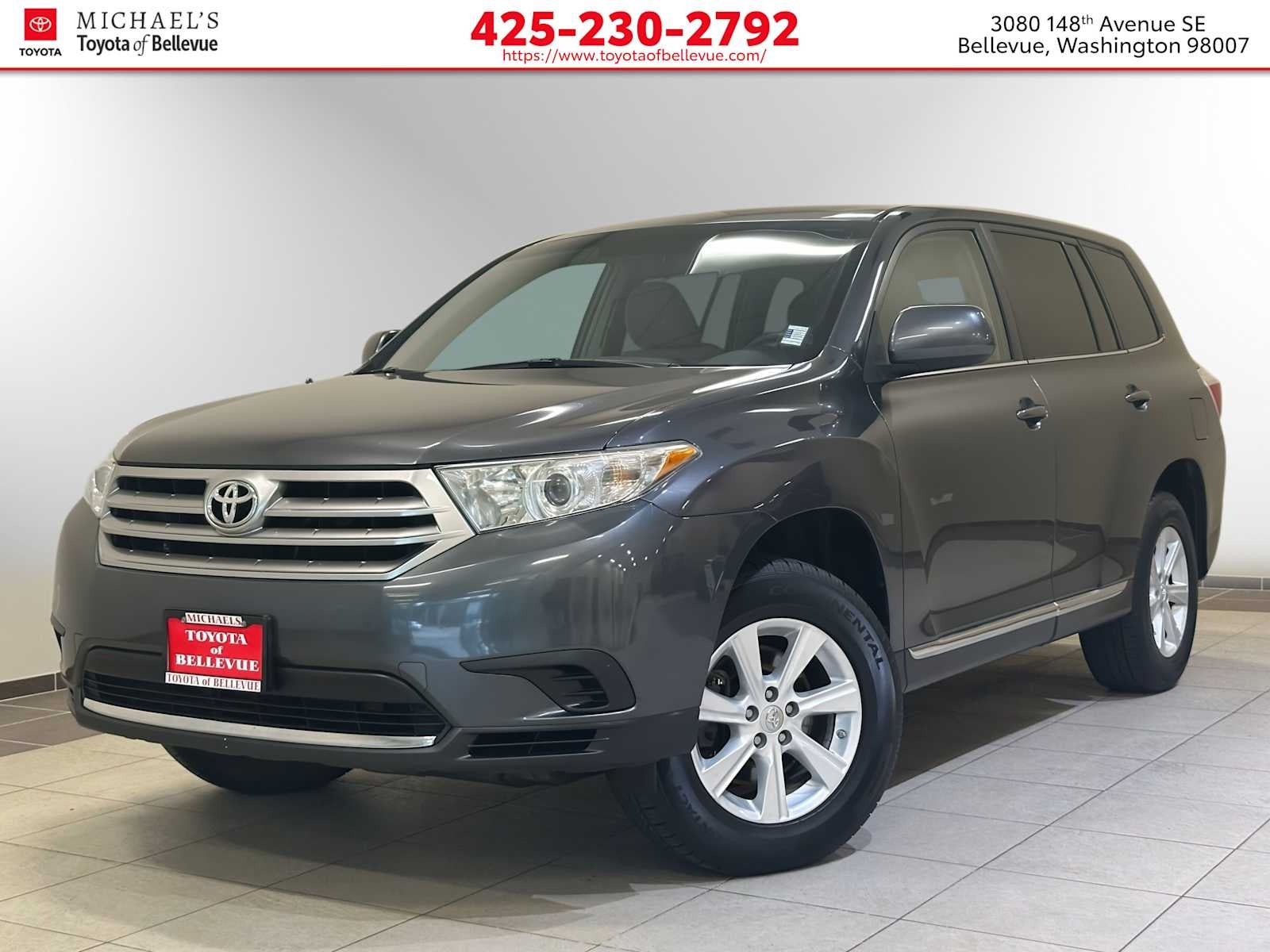 2012 Toyota Highlander FWD 4dr V6 (Natl)