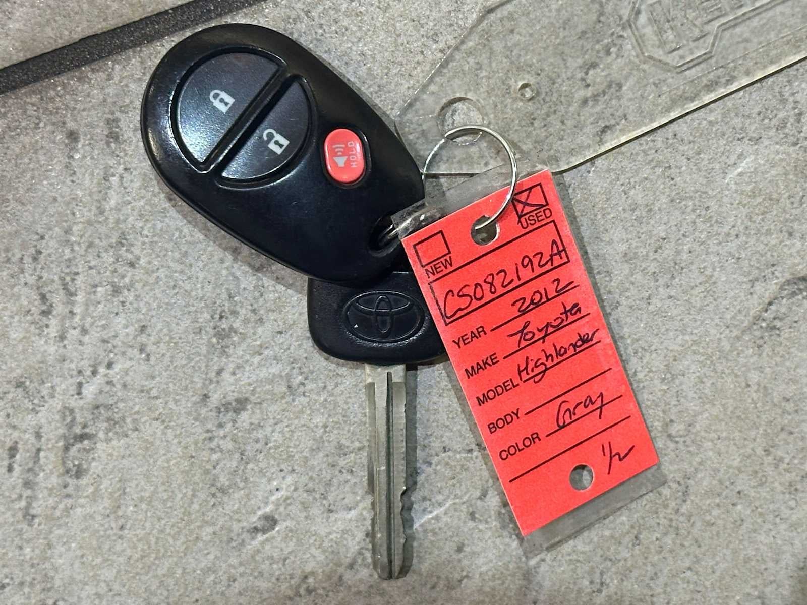 2012 Toyota Highlander FWD 4dr V6 (Natl)