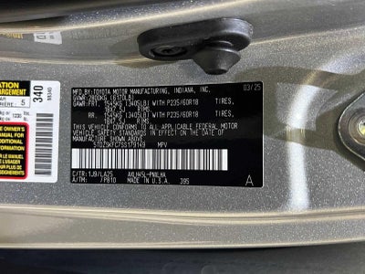 2025 Toyota Sienna Limited