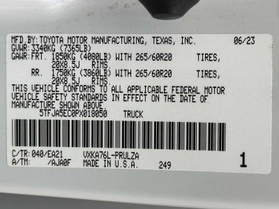 2023 Toyota Tundra Limited