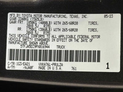 2023 Toyota Tundra Limited