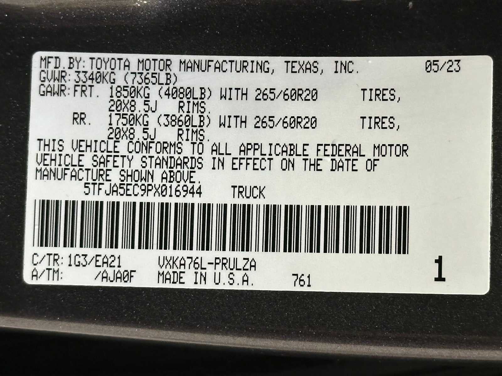 2023 Toyota Tundra Limited