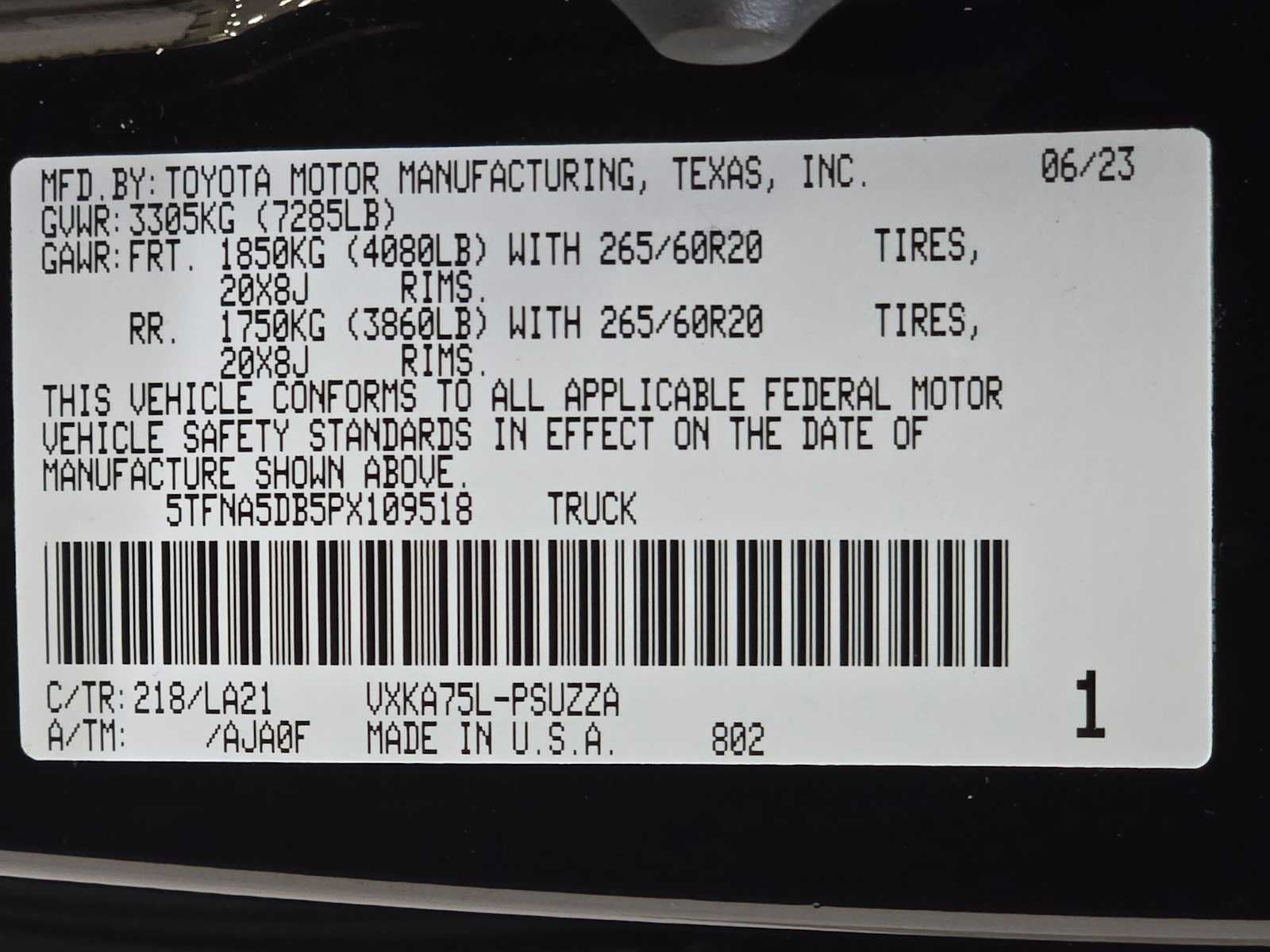 2023 Toyota Tundra Platinum