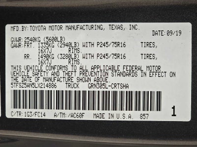 2020 Toyota Tacoma SR5