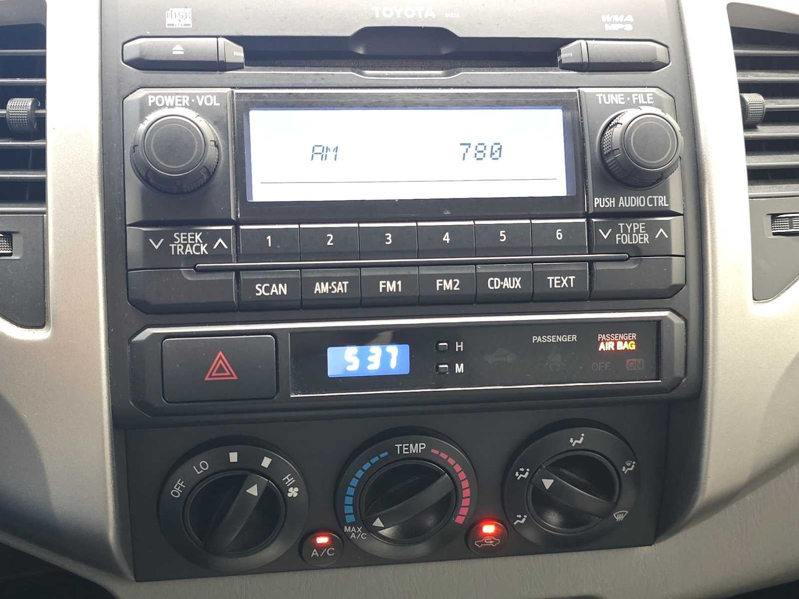 2012 Toyota Tacoma 2WD Access Cab I4 AT (Natl)