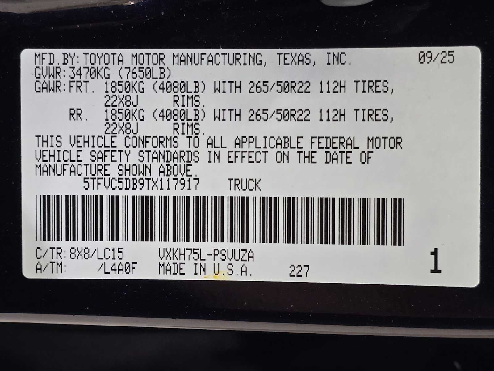 2026 Toyota Tundra Capstone Hybrid