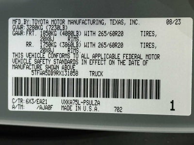 2024 Toyota Tundra Limited