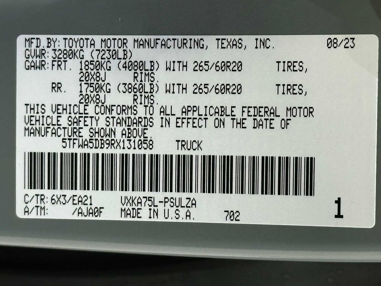 2024 Toyota Tundra Limited