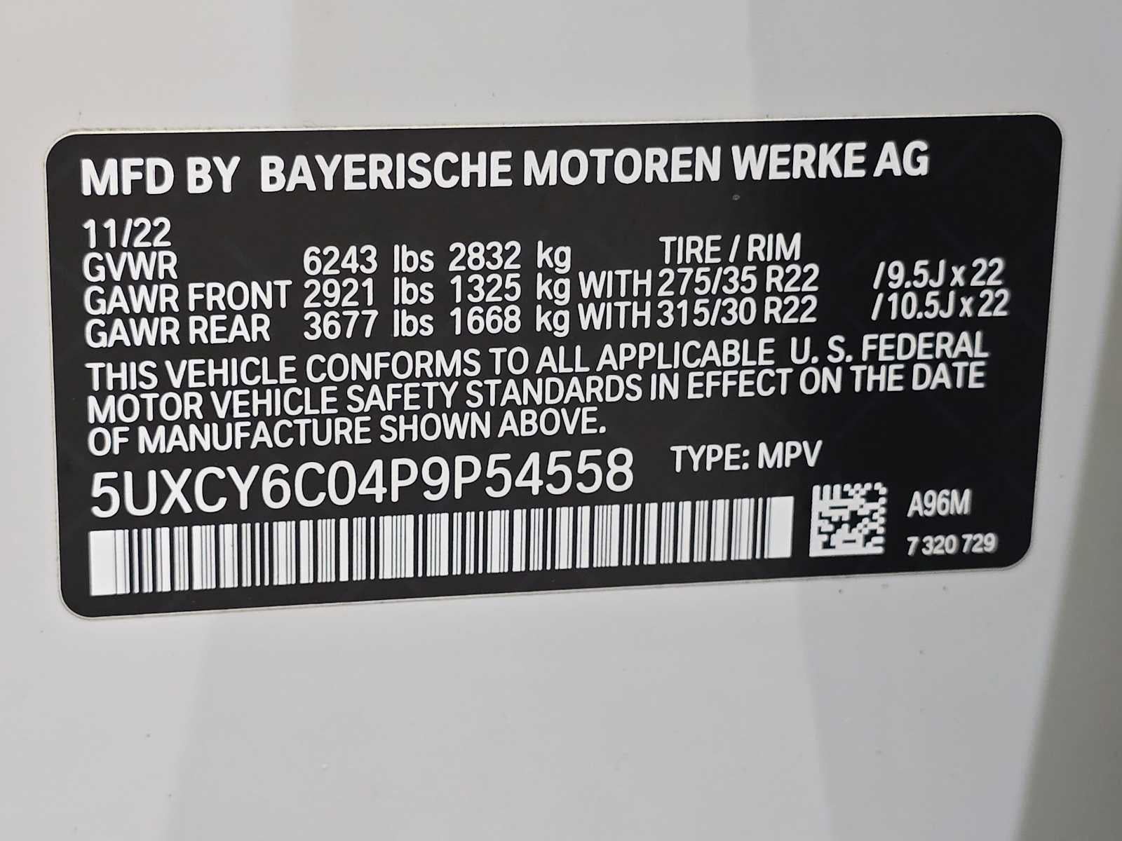 2023 BMW X6 xDrive40i xDrive40i