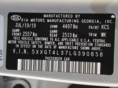 2020 Kia Optima LX