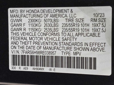 2024 Honda CR-V Hybrid Sport Touring