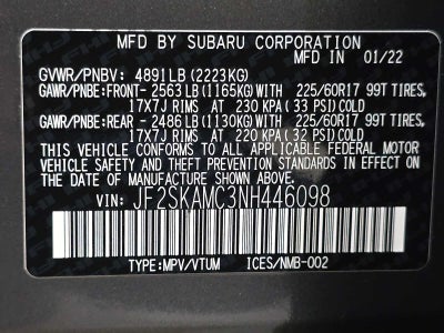 2022 Subaru Forester Wilderness