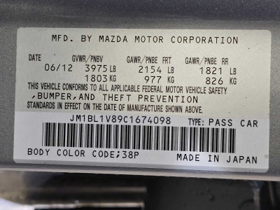 2012 Mazda Mazda3 i Touring