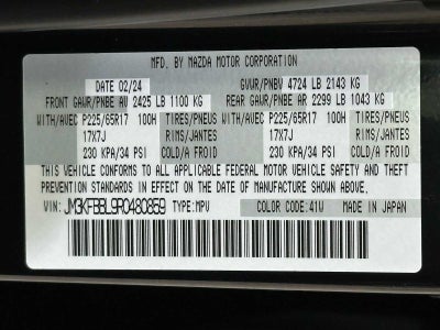 2024 Mazda Mazda CX-5 2.5 S Select Package