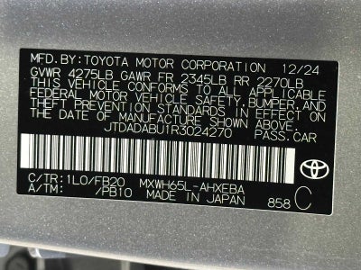 2024 Toyota Prius LE