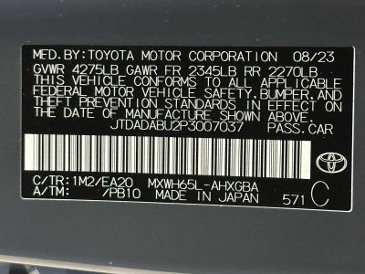 2023 Toyota Prius XLE