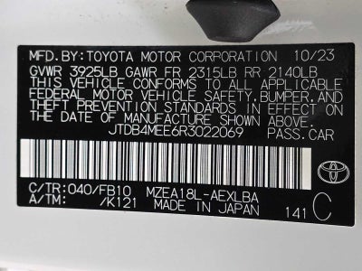 2024 Toyota Corolla LE