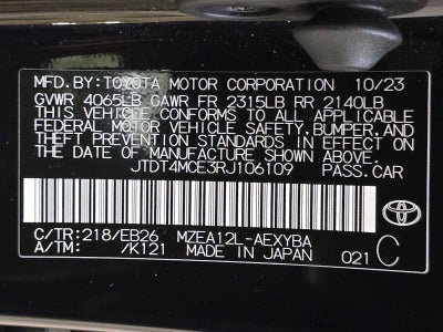2024 Toyota Corolla XSE