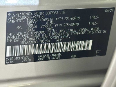 2024 Toyota Venza LE