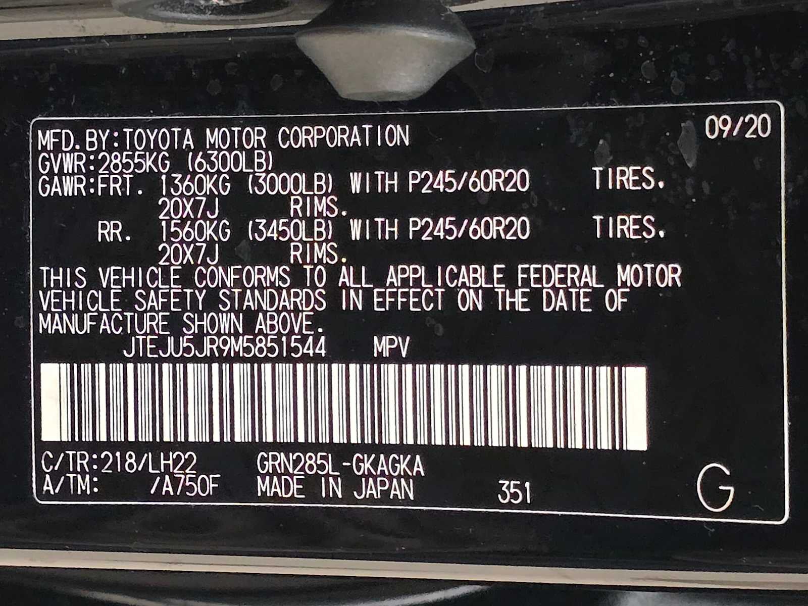 2021 Toyota 4Runner Nightshade