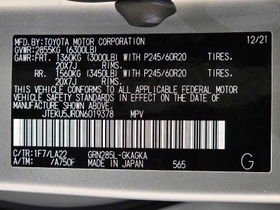 2022 Toyota 4Runner Limited