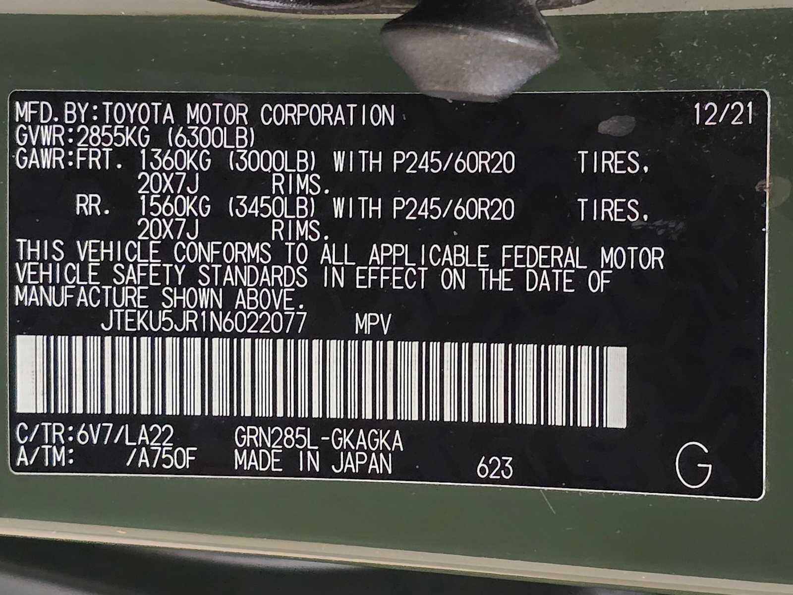 2022 Toyota 4Runner Limited