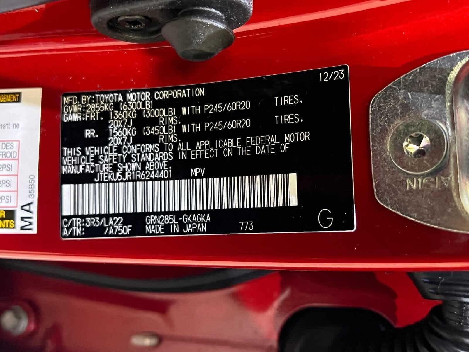 2024 Toyota 4Runner Limited