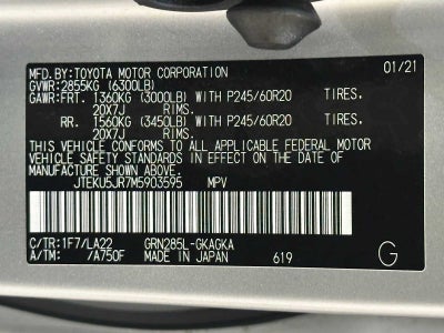 2021 Toyota 4Runner Limited