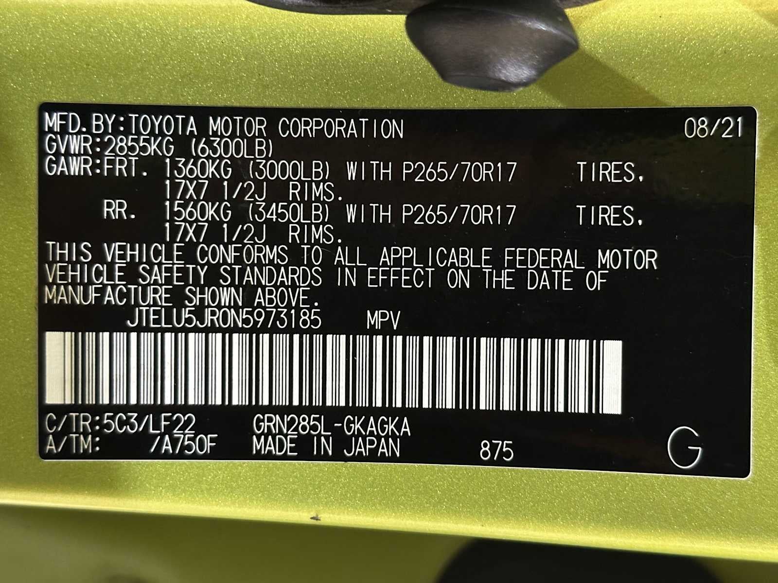 2022 Toyota 4Runner TRD Pro