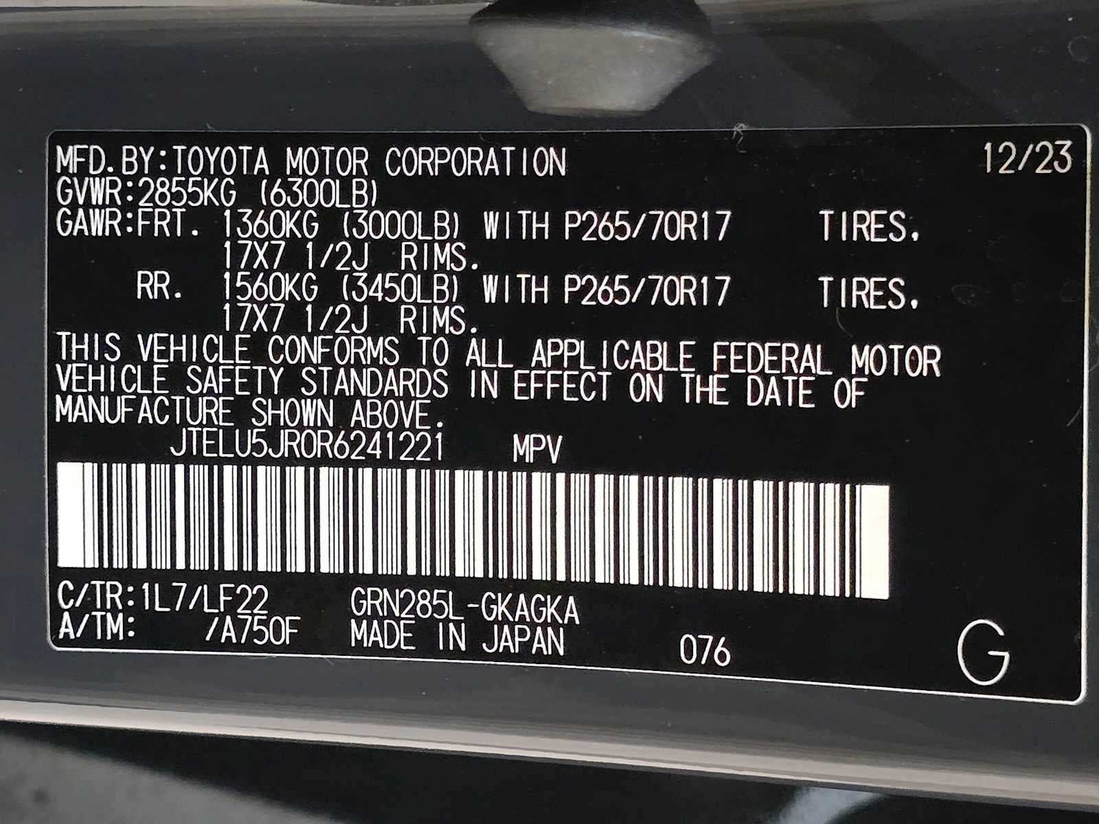 2024 Toyota 4Runner TRD Pro