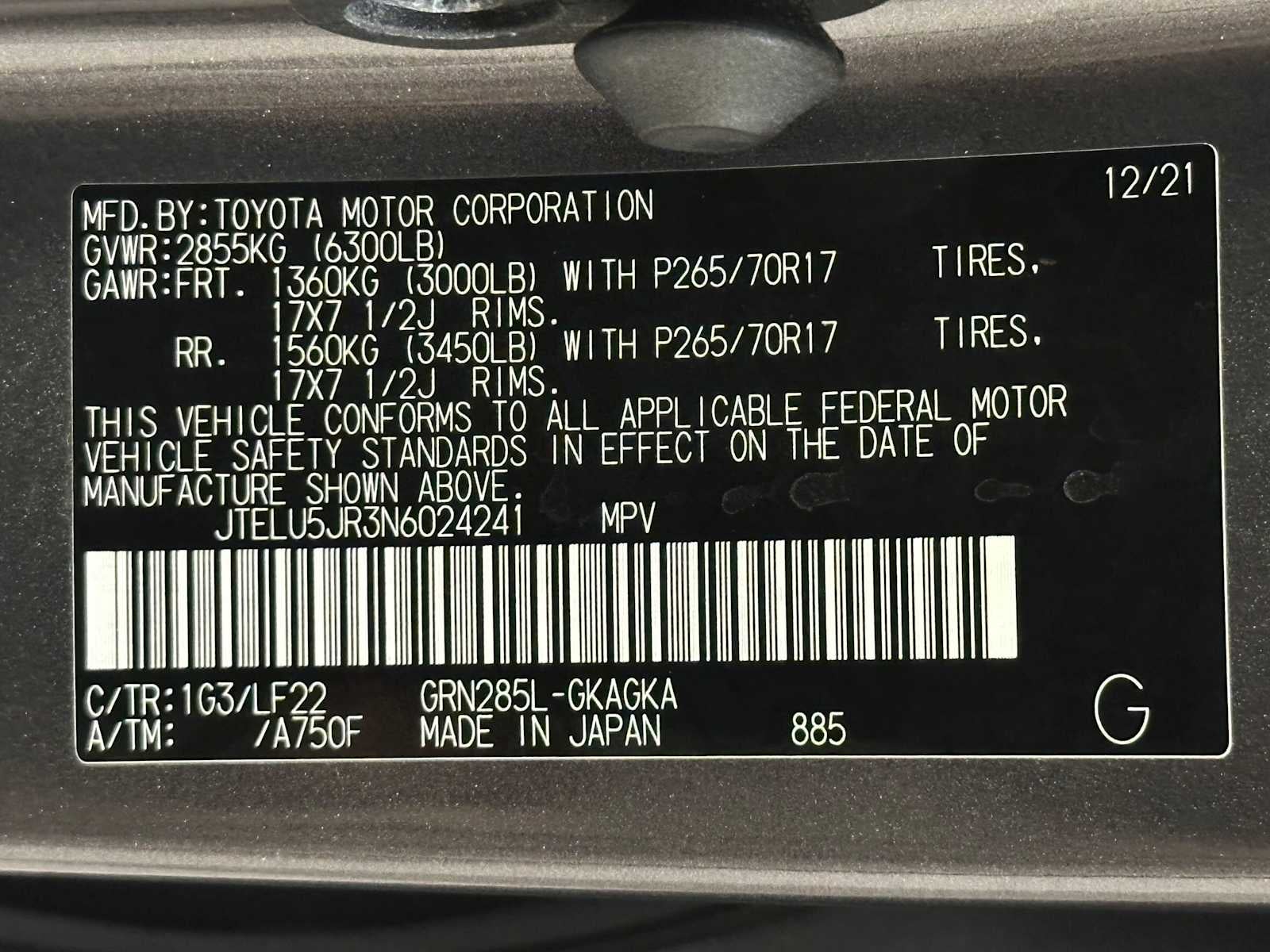 2022 Toyota 4Runner TRD Pro