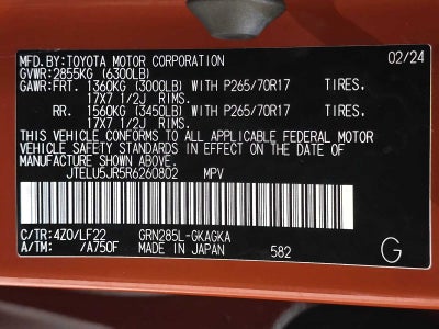 2024 Toyota 4Runner TRD Pro