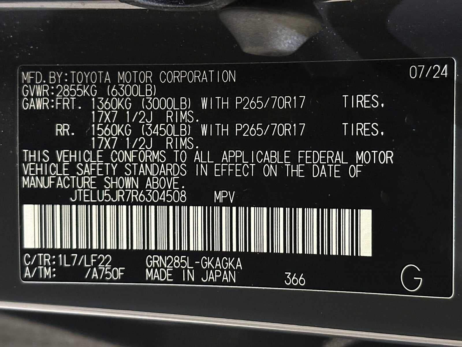 2024 Toyota 4Runner TRD Pro