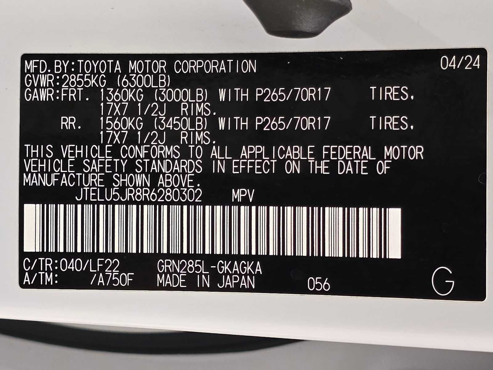 2024 Toyota 4Runner TRD Pro