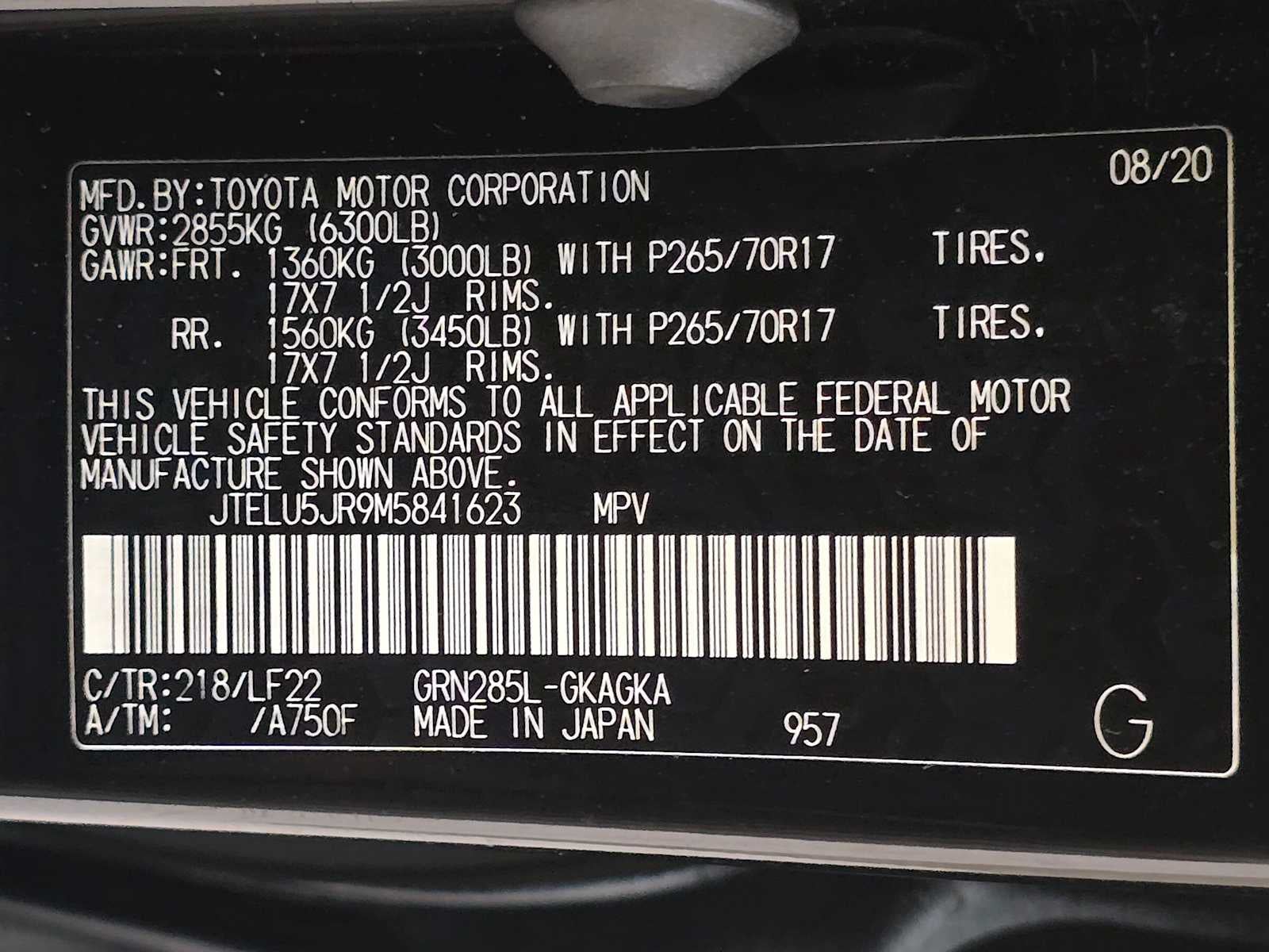 2021 Toyota 4Runner TRD Pro